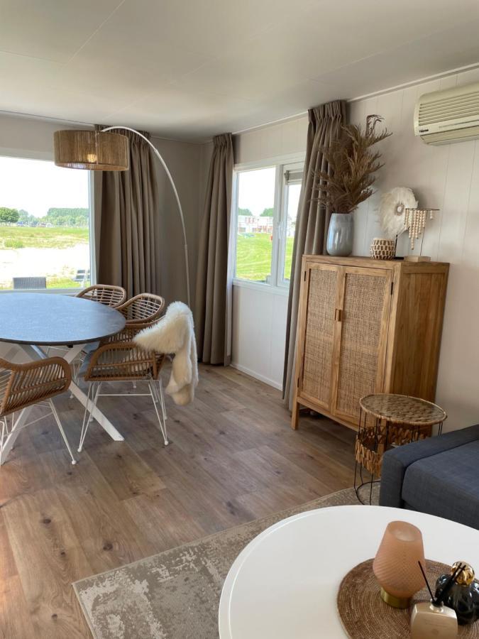 Luxe Chalet Direct Aan Het Water Met Strand Lith المظهر الخارجي الصورة